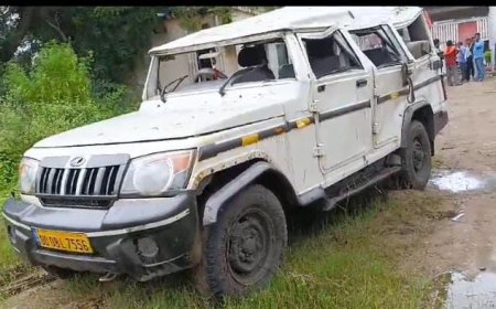 ପେଟ୍ରୋଲ ପମ୍ପ ନିକଟରେ ବୋଲେରୋ ଦୁର୍ଘଟଣା, ଜଣେ ମୃତ  ଥାନାରେ ଅଭିଯୋଗ ।