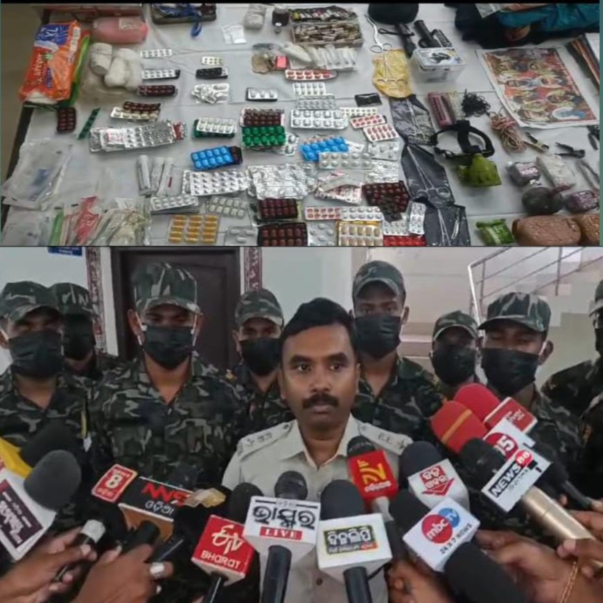 ପୋଲିସ ମାଓବାଦୀ ଗୁଳି ବିନିମୟ, ମାଓ କ୍ୟାମ୍ପ ଠାବ l