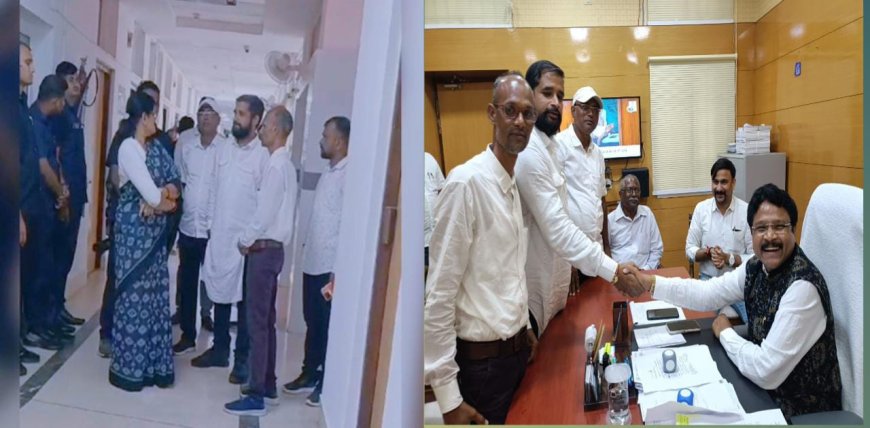 ରାଜଧାନୀରେ ଉପ ମୁଖ୍ୟମନ୍ତ୍ରୀ ଓ ସ୍ୱାସ୍ଥ୍ୟମନ୍ତ୍ରୀ ଙ୍କୁ ଭେଟି ନର୍ଲା ଅଞ୍ଚଳର ସମସ୍ୟା ଜଣାଇଲେ ନର୍ଲା ସାମ୍ବାଦିକ ସଂଘ