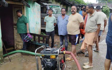 ଲଗାଣ ବର୍ଷା ଯୋଗୁଁ ଘରେ ଆଣ୍ଠୁଏ ପାଣି l