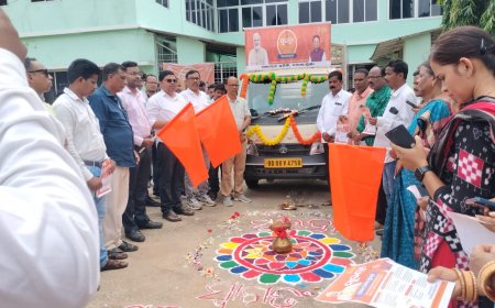 ଗଡ଼ିଲା ସୁଭଦ୍ରା ଯୋଜନା ସଚେତନତା ରଥ।