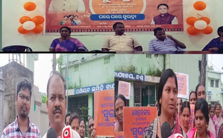 ସୁଭଦ୍ରା ଯୋଜନା କୁ ନେଇ ସ୍ବାଗତ ଓ ସଚେତନ ପଦଯାତ୍ରା,