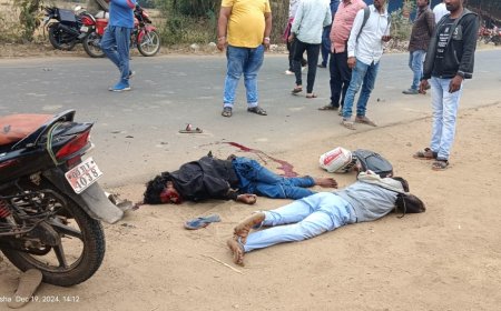 ବାଲିପଡା ଠାରେ ଦୁଇ ବାଇକ୍ ମୁହା ମୁହିଁ ଧକ୍କା ଦୁଇ ଜଣ ଗୁରୁତର,