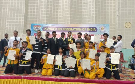 ହାଇଦ୍ରାବାଦ ୨୦୨୪ ଫିତ ନେସନାଲ  କଂଫୁ ରେ କଳାହାଣ୍ଡି ଚମ୍ପିୟାନ,