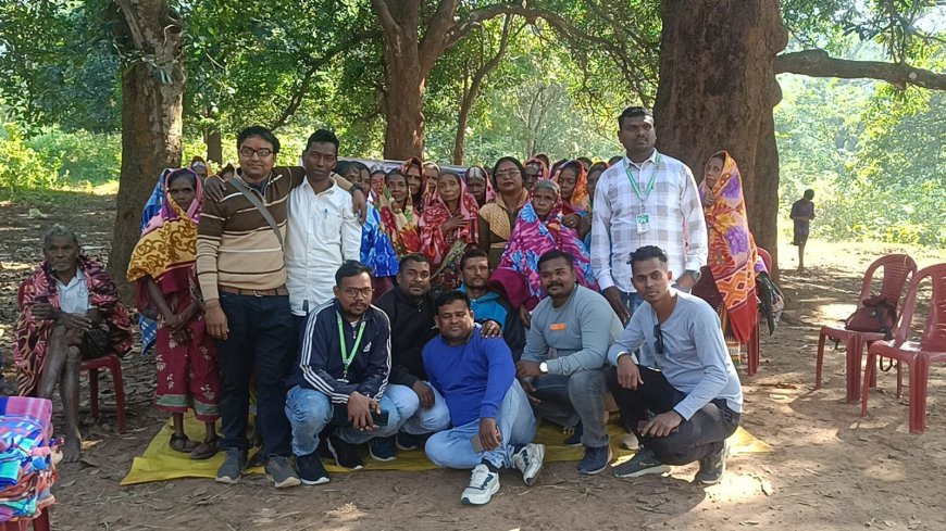 ସୋସିଆଲ ୱେଲଫେୟାର ଅର୍ଗାନେଯେସନ୍ କଳାହାଣ୍ଡି ପରିବାର ତରଫରୁ କମ୍ବଳ ବଣ୍ଟନ,