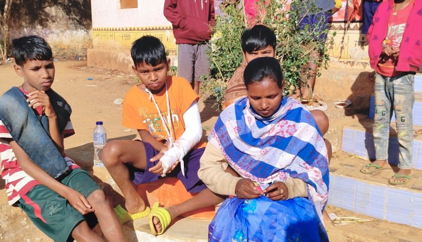 ବାର୍ଷିକ କ୍ରୀଡ଼ା ବେଳେ ଅଘଟଣ: ଉଚ୍ଚ ଡିଆଁ ଖେଳ ବେଳେ ତଳେ ପଡ଼ି ଭାଙ୍ଗିଲା ଛାତ୍ରଙ୍କ ବାମହାତ,