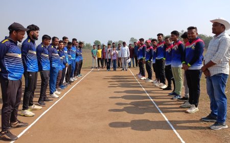 ମା ଠାକୁରାଣୀ କ୍ରିକେଟ ଟୁର୍ଣ୍ଣ।ମେଣ୍ଟ ଖମାରହଳଦୀ ଠାରେ ଉଦ୍ଘାଟିତ,