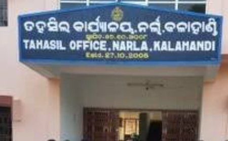 ନର୍ଲା ତହସିଲ ରେ ଚତୁର୍ଥ ଶ୍ରେଣୀ  କର୍ମଚାରୀ ଙ୍କ ମରୁଡି,ବିଭିନ୍ନ କାର୍ଯ୍ୟରେ ବାଧା ପ୍ରାପ୍ତ