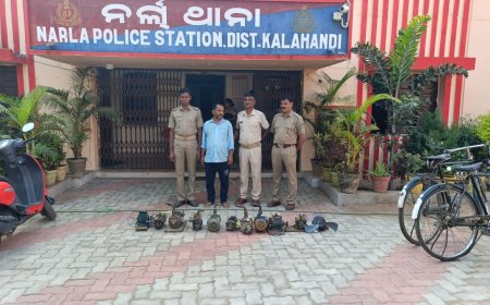 ନର୍ଲା ପୋଲିସ୍ ର ବଡ଼ ସଫଳତା । ମୋଟର ଓ ସାଇକେଲ ଚୋରୀ କରିଥିବା ମୂଖ୍ୟ ଅଭିଯୁକ୍ତ ଗିରଫ ପୋଲିସ୍ ପକ୍ଷରୁ କୋର୍ଟ ଚାଲାଣ ହୋଇଥିବା ସୂଚନା।