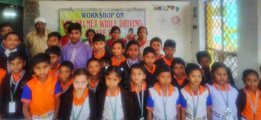 ସ୍ୱାମୀ ବିବେକାନନ୍ଦ ପବ୍ଲିକ ସ୍କୁଲ ଠାରେ ସଡ଼କ ସୁରକ୍ଷା ଜୀବନ ରକ୍ଷା କର୍ମଶାଳା ଅନୁଷ୍ଠିତ,