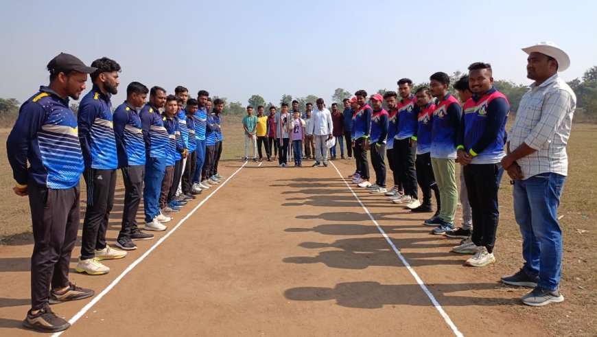 ମା ଠାକୁରାଣୀ କ୍ରିକେଟ ଟୁର୍ଣ୍ଣ।ମେଣ୍ଟ ଖମାରହଳଦୀ ଠାରେ ଉଦ୍ଘାଟିତ,