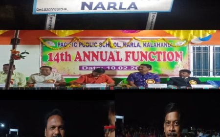 ନର୍ଲା ସ୍ପେଶିଫିକ୍ ପବ୍ଲିକ୍ ସ୍କୁଲ୍ ରେ ୧୪ ତମ ବାର୍ଷିକ ଉତ୍ସବ ଅନୁଷ୍ଠିତ,