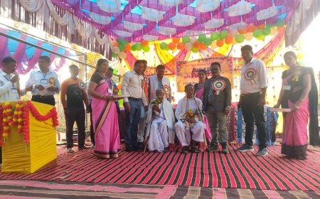 ମୁସ୍କୁଟି ସରକାରୀ ଉଚ୍ଚ ପ୍ରାଥମିକ ବିଦ୍ୟାଳୟ ରେ ବାର୍ଷିକ ଉତ୍ସବ ଅନୁଷ୍ଠିତ,