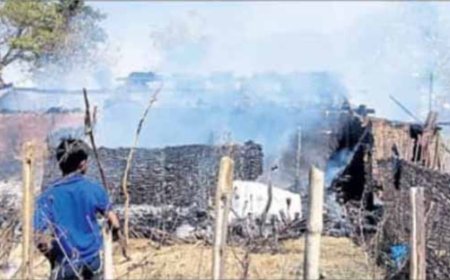 ତିନି ପରିବାର ଙ୍କ ଘରେ ଲାଗିଲା ନିଆଁ