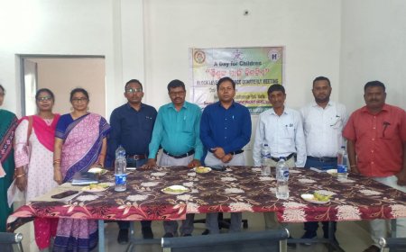 ବ୍ଲକ୍ ସ୍ତରୀୟ ଶିଶୁ ଙ୍କ ପାଇଁ ଦିନଟିଏ କାର୍ଯ୍ୟକ୍ରମ ଅନୁଷ୍ଟିତ,