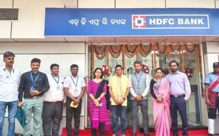 ମୁନିଗୁଡ଼ାରେ  ଏଚଡିଏଫସି ବ୍ୟାଙ୍କ ସେବାର ଶୁଭାରମ୍ଭ।