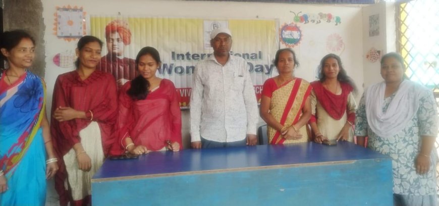 ସ୍ୱାମୀ ବିବେକାନନ୍ଦ ପବ୍ଲିକ ସ୍କୁଲ ରେ ଅନ୍ତରାଷ୍ଟ୍ରୀୟ ମହିଳା ଦିବସ ପାଳିତ,