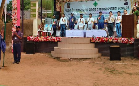 ୩୦ତମ କଳାହାଣ୍ଡି ଜିଲ୍ଲା ସ୍ତରୀୟ ଭାରତ ସ୍କାଉଟ୍ସ ଓ ଗାଇଡ୍ସ କେମ୍ପୋରୀ ଉଦଘାଟିତ