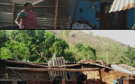 କାଳ ବୈଶାଖୀ ର ତାଣ୍ଡବ,