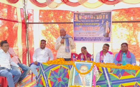 ମୁଣ୍ଡାଗାଁ ରେ ଆମ୍ବେଦକର ଜୟନ୍ତୀ ପାଳିତ