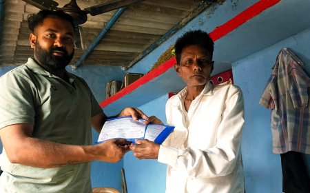 ହାଇକୋର୍ଟ ଆଇନଜୀବୀ ସୌରଭ ଦାସ ଙ୍କ ଉଦ୍ୟମରେ ଦୁର୍ଘଟଣାରେ ପ୍ରାଣ ହରାଇଥିବା ପରିବାର ଙ୍କୁ ଆର୍ଥିକ ସହାୟତା ପ୍ରଦାନ ।