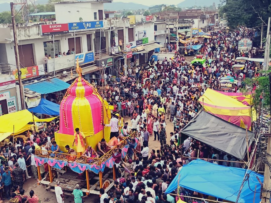 ନର୍ଲା ରେ ଆନନ୍ଦ ଉଲ୍ଲାସ ର ସହିତ ସମ୍ପନ୍ନ ହେଲା ବାହୁଡା଼ ଯାତ୍ରା