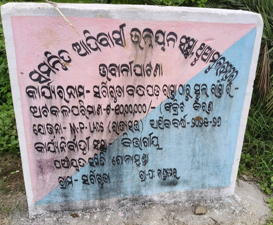 ଗୋଲାମୁଣ୍ଡା ବ୍ଲକ ରେ ଠିକାଦାର ଙ୍କ ପାଇଁ ଆଇଟିଡିଏ ସାଜିଛି ସୁନା ଅଣ୍ଡା ଦିଆ କୁକୁଡ଼ା,