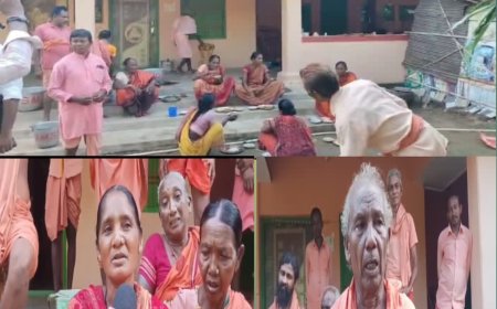 ଟୋଲ୍ ବ୍ରାହ୍ମଣୀ ଗାଁ ର ମହିମା ଆଶ୍ରମ ରେ" 'ନୂଆଁଖାଇ ' ପର୍ବ ପାଳିତ