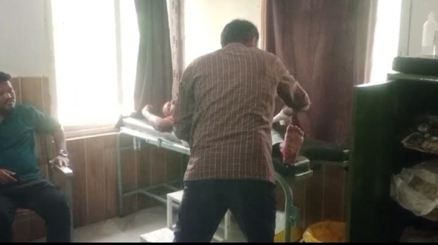 ବିଜୁ ଏକ୍ସପ୍ରେସ ଫୋର୍ ୱେ ଗୋଲାମୁଣ୍ଡା ଠାରେ ବାଇକ୍ ଏବଂ ପିକପ୍ ମୁହାମୁହିଁ ଧକ୍କା,