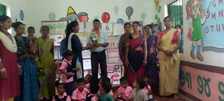 ଆସ ବୁଲିଯିବା ଆମ ଅଙ୍ଗନୱାଡ଼ି କେନ୍ଦ୍ର କାର୍ଯ୍ୟକ୍ରମ ଅନୁଷ୍ଠିତ  ।