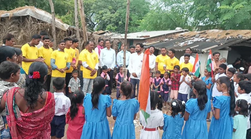 ଗଜାନନ ଯୁବକ ସଂଘ ପକ୍ଷରୁ ସ୍ବାଧିନତା ଦିବସ ପାଳନ,