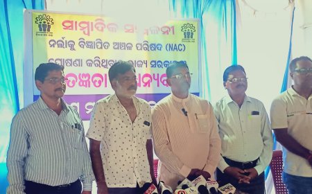 ସାମ୍ବାଦିକ ସମ୍ମିଳନୀ କରି ରାଜ୍ୟ ସରକାର ଙ୍କୁ ଧନ୍ୟବାଦ୍ ଜଣାଇଲା 'ବିକାଶ ମଞ୍ଚ ନର୍ଲା',