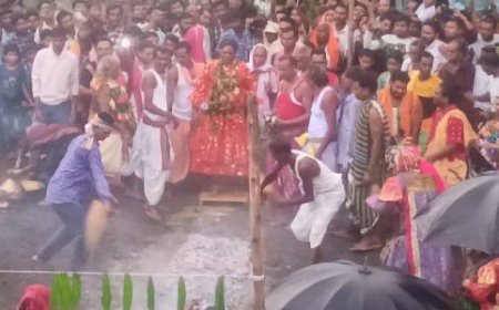 ଗୋରକେଲ୍ ଗାଁ ରେ ମାଁ କର୍ଲାସନୀ ଙ୍କ ଝାମୁ ଯାତ୍ରା ଅନୁଷ୍ଟିତ