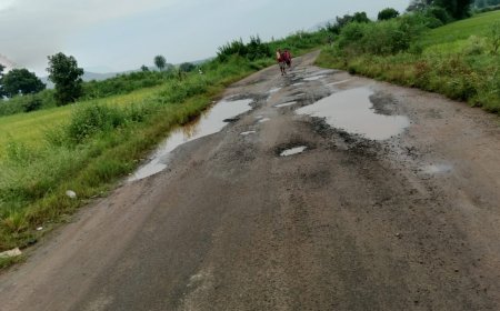 ଉଦେଶ୍ରୁଙ୍ଗ ଲିମୀ ବନ୍ଧ -ଭତାପଡ଼ା  ଆର ଡି ରାସ୍ତା   ପାଲଟିଛି ମରଣଯନ୍ତା,