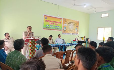 ବେଲଖଣ୍ଡି ପଞ୍ଚାୟତ ଡିଗ୍ରୀ କଲେଜ ରେ ସାଇବର ସଚେତନତା କାର୍ଯ୍ୟକ୍ରମ..