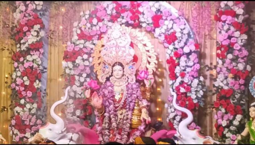 ନର୍ଲା ସହର ରେ ପାଳିତ ହେଲା  ମାଁ ଗଜଲକ୍ଷ୍ମୀ  ପୂଜା,