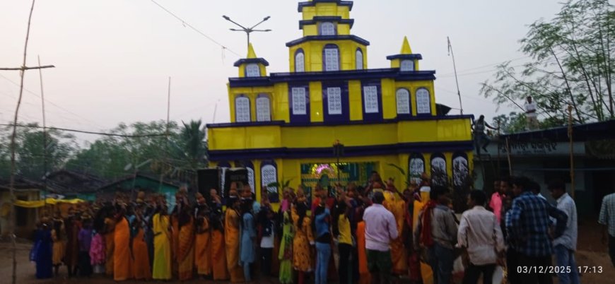 ୧୮ ତମ ମହାଲକ୍ଷ୍ମୀ ପୂଜା ଉପଲକ୍ଷେ  କଳସ ଯାତ୍ରା ସହ ଅଧିବାସ,
