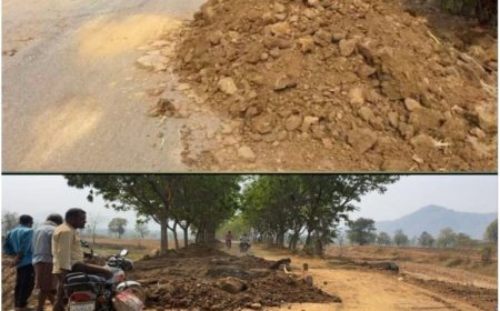 ଠିକାଦାର ଏବଂ ଯନ୍ତ୍ରୀ ଙ୍କ ମନମାନି କାର୍ଯ୍ୟ କୁ ନେଇ ଅଞ୍ଚଳବାସୀ ଅସନ୍ତୁଷ୍ଟ:ସୂଚନା ଫଳକ ବୋର୍ଡ ନାହିଁ, ଅଟକଳ ପରିମାଣ କାର୍ଯ୍ୟ ଆରମ୍ଭ ଏଵଂ ଶେଷ ତାରିଖ ଲୁଚାଇବା କାରଣ କଣ ?