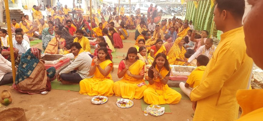 ଏକ ଦିନିଆ ଗାୟତ୍ରୀ ମହାଯଜ୍ଞ ଅନୁଷ୍ଠିତ।