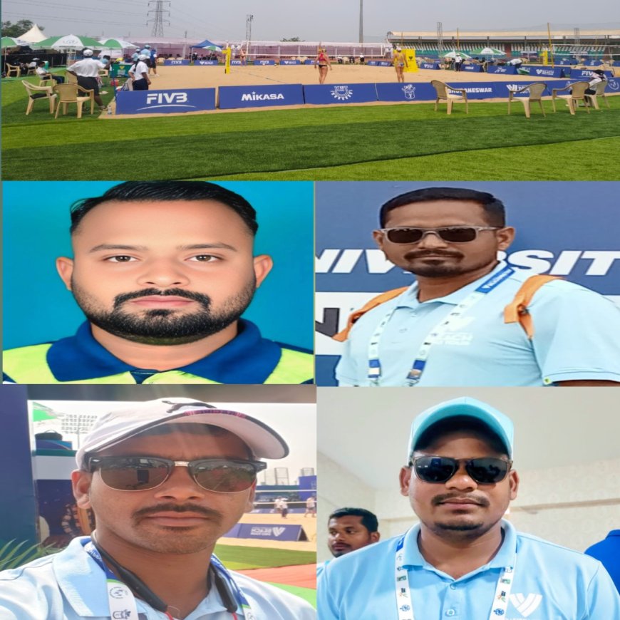 ବିଶ୍ୱସ୍ତରୀୟ ବୀଚ ଭଳି ବଳ ଚମ୍ପିୟାନ ସିପରେ  ନର୍ଲା ବ୍ଲକ ଚାରିଜଣ ଟେକ୍ନିକାଲ ଅଫିସିଆଲ ମନୋନୀତ,