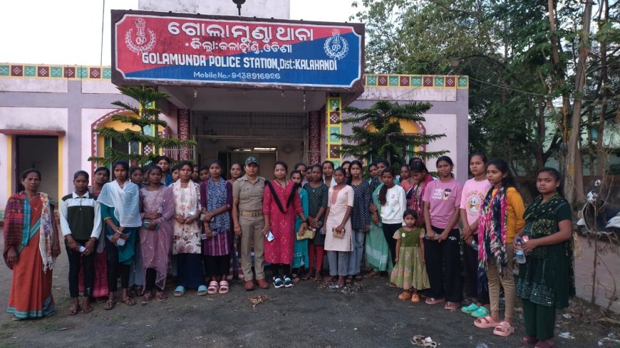 ଗୋଲାମୁଣ୍ଡା ଓ କେଗାଁ ଥାନାରେ ଜୁଭେଣ୍ଟିକା କାର୍ଯ୍ୟକ୍ରମ ।