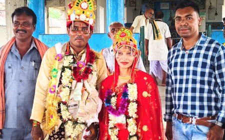 ଆଦର୍ଶ ବିବାହ କଲେ ନର୍ଲା 'ଖବର କାଗଜ ' ବିତରକ