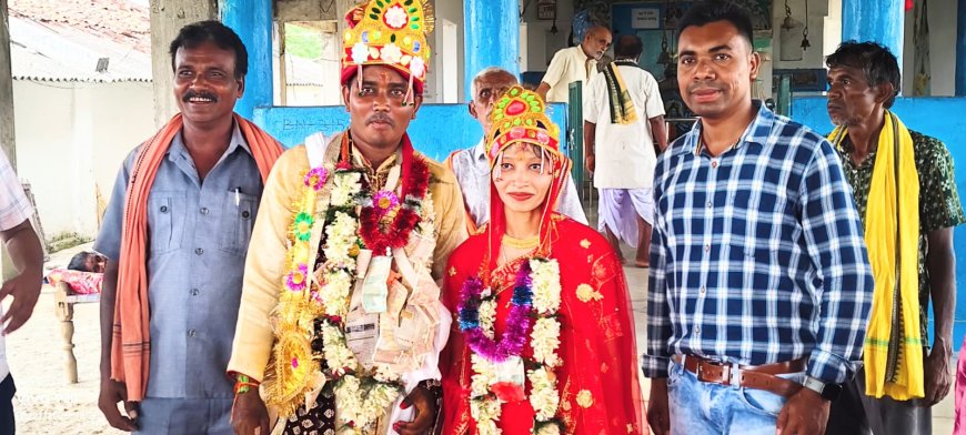 ଆଦର୍ଶ ବିବାହ କଲେ ନର୍ଲା 'ଖବର କାଗଜ ' ବିତରକ