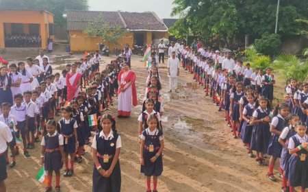 ସରସ୍ବତୀ ଶିଶୁ ବିଦ୍ୟା ମନ୍ଦିର, ରୁପ୍ରାରୋଡ଼ ପ୍ରାଙ୍ଗଣରେ ୮୦ ତମ ସ୍ୱାଧୀନତା ଦିବସ ପାଳିତ,